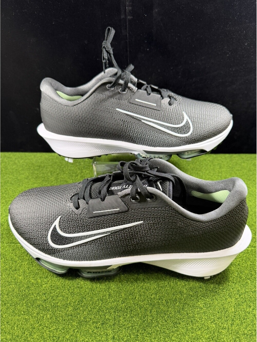 Nike Air Zoom Infinity Tour 2 Golf WIDE Black Men's Shoes Sz 10.5 (FD0218-002)